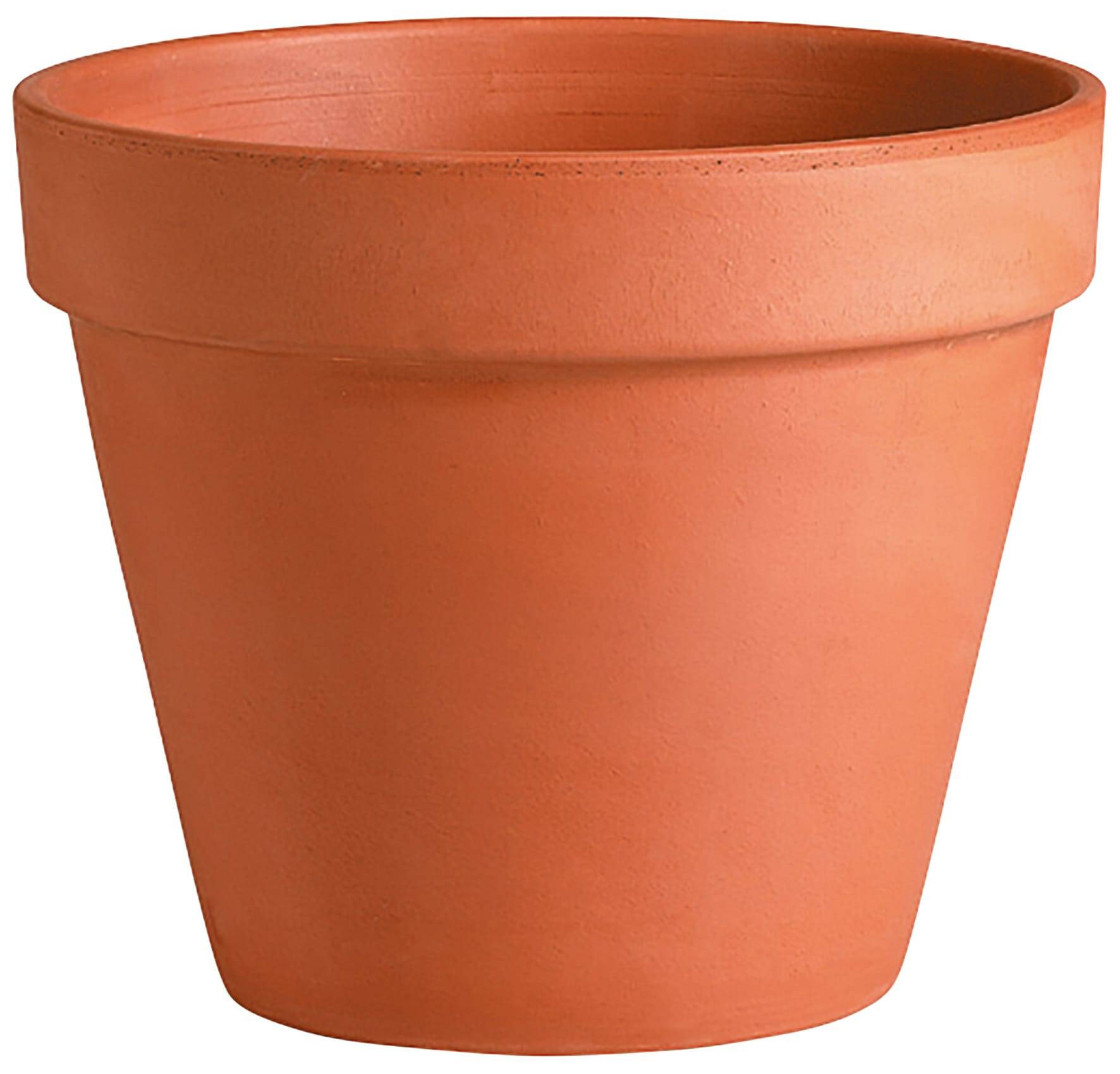 Deroma - Vase brut cotto 37 cm - L.36,8 x l.36,8 x H.32,5 cm