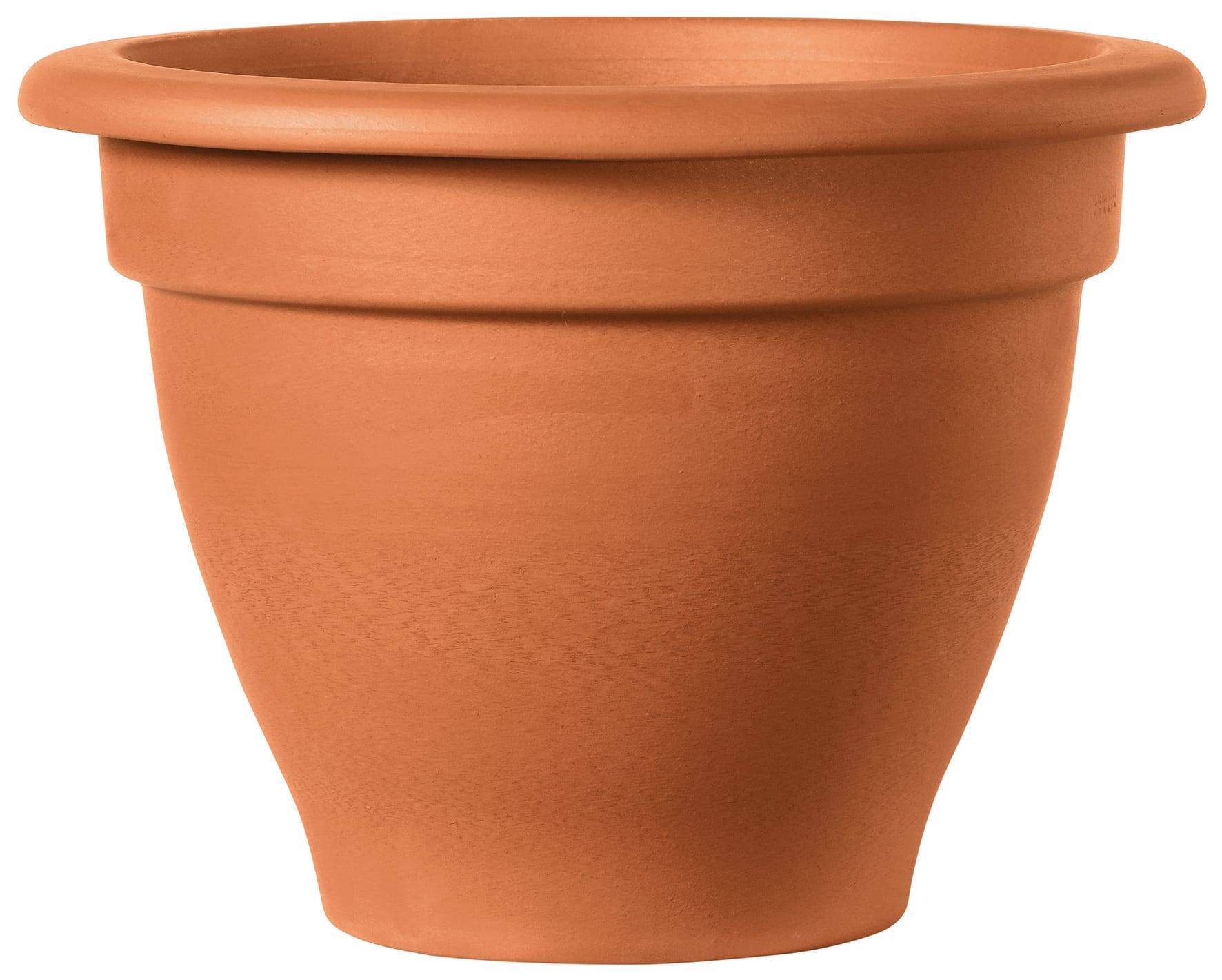 Deroma - Vase campane cotto 44 cm - L.44,1 x l.44,1 x H.30,2 cm