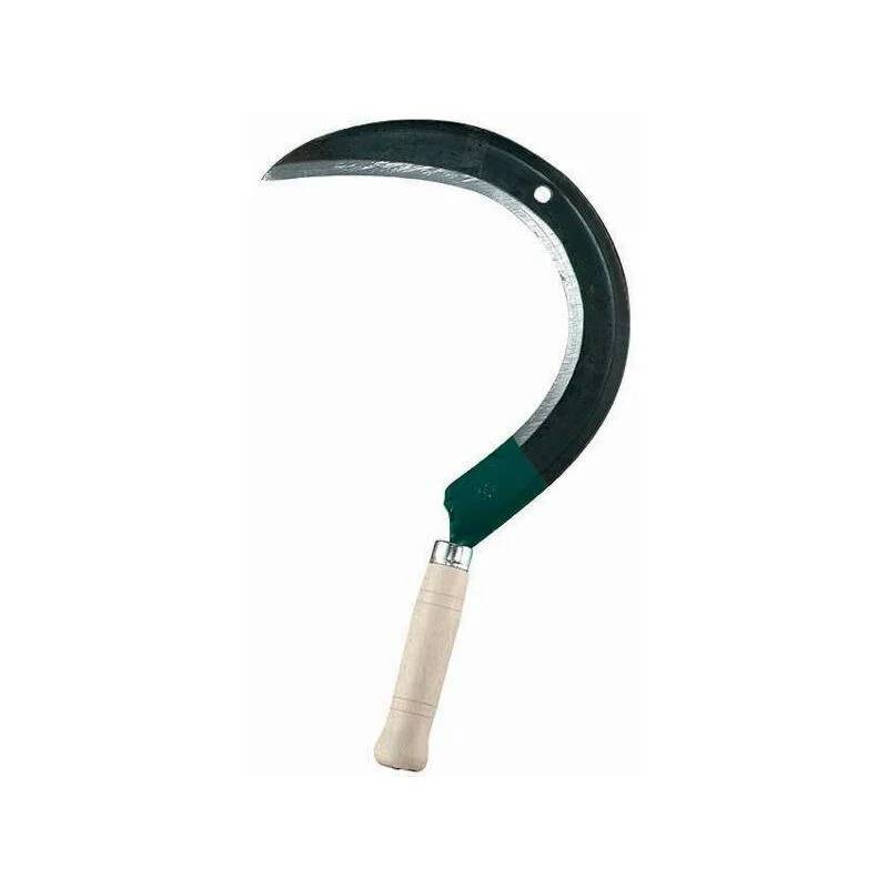 Faucille à herbe droite manche bois 45 cm 0,24kg – LEBORGNE - Image 3