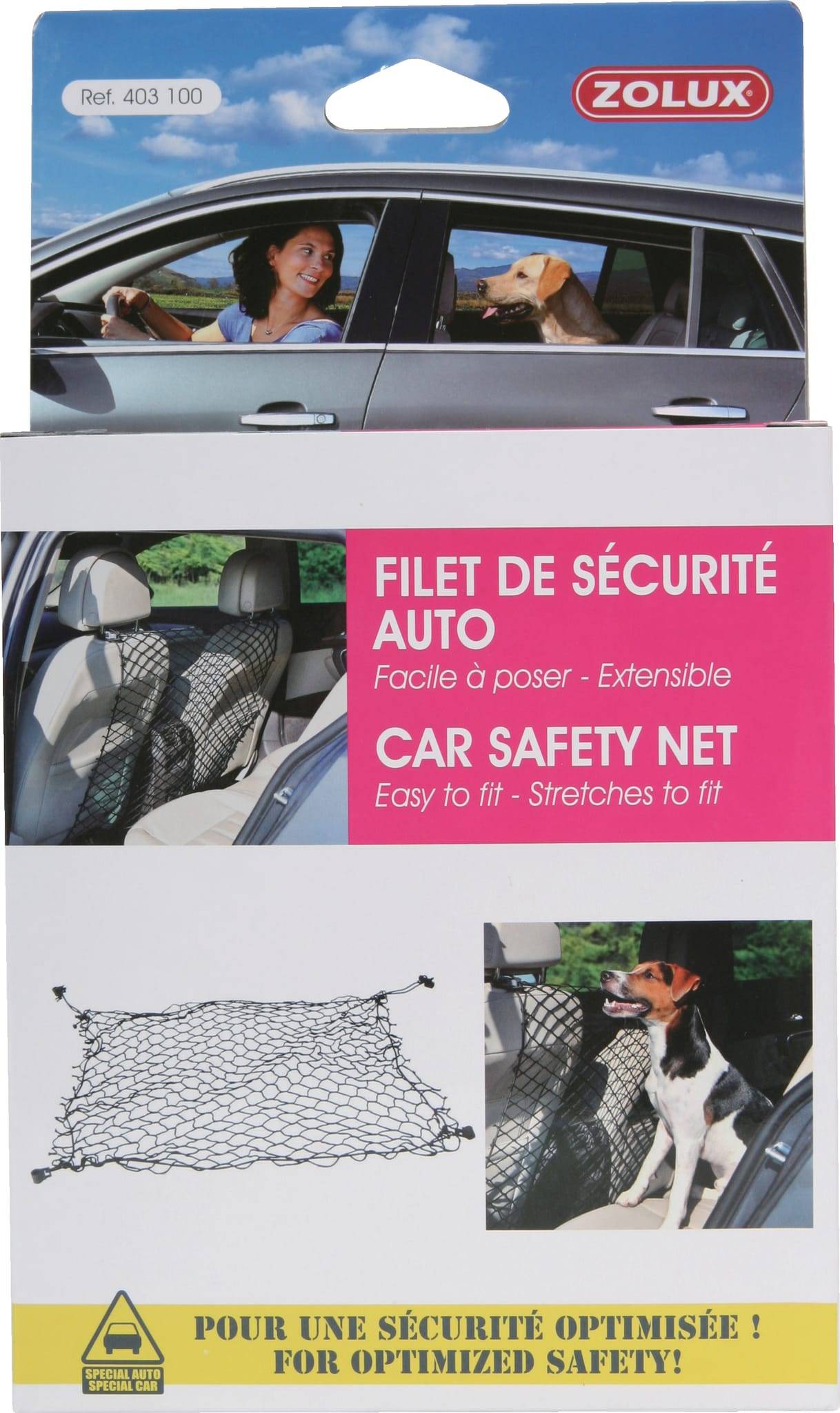 Zolux - Filet pare chien universel – Zolux