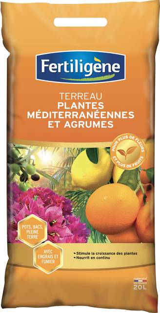Fertiligène - terreau agrumes et plantes méditerranéennes