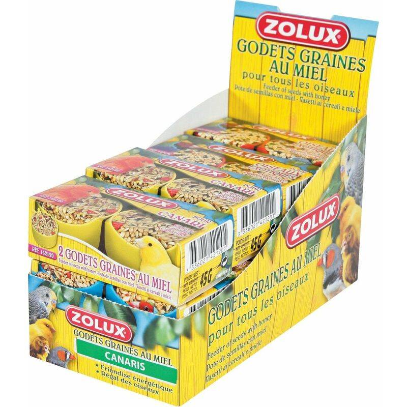 Zolux - Godets Canaris Miel Boîte x2 – ZOLUX - Image 6