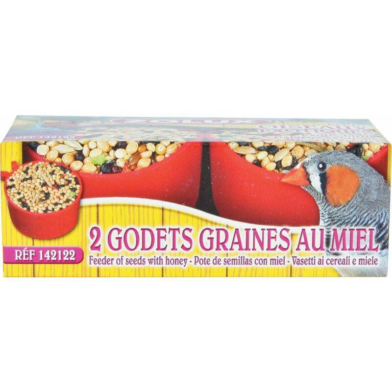 Zolux - Godets au miel friandise exotique x2 ZOLUX - Image 8