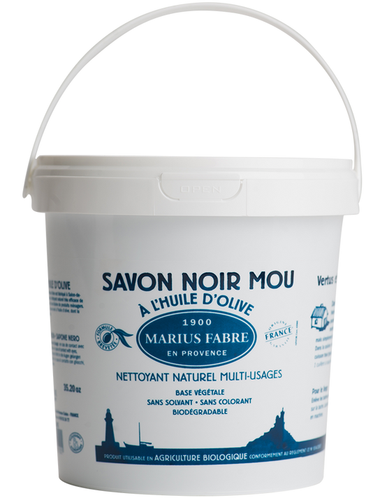 Savon noir mou à l'huile d'olive 1 L