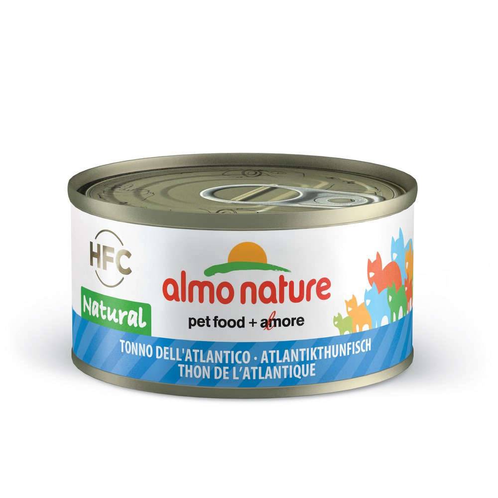 Almo Nature - Pâtée avec bouillon HFC pour chat adulte au thon de l'atlantique - boîte 70 gr - ALMO NATURE - Image 3