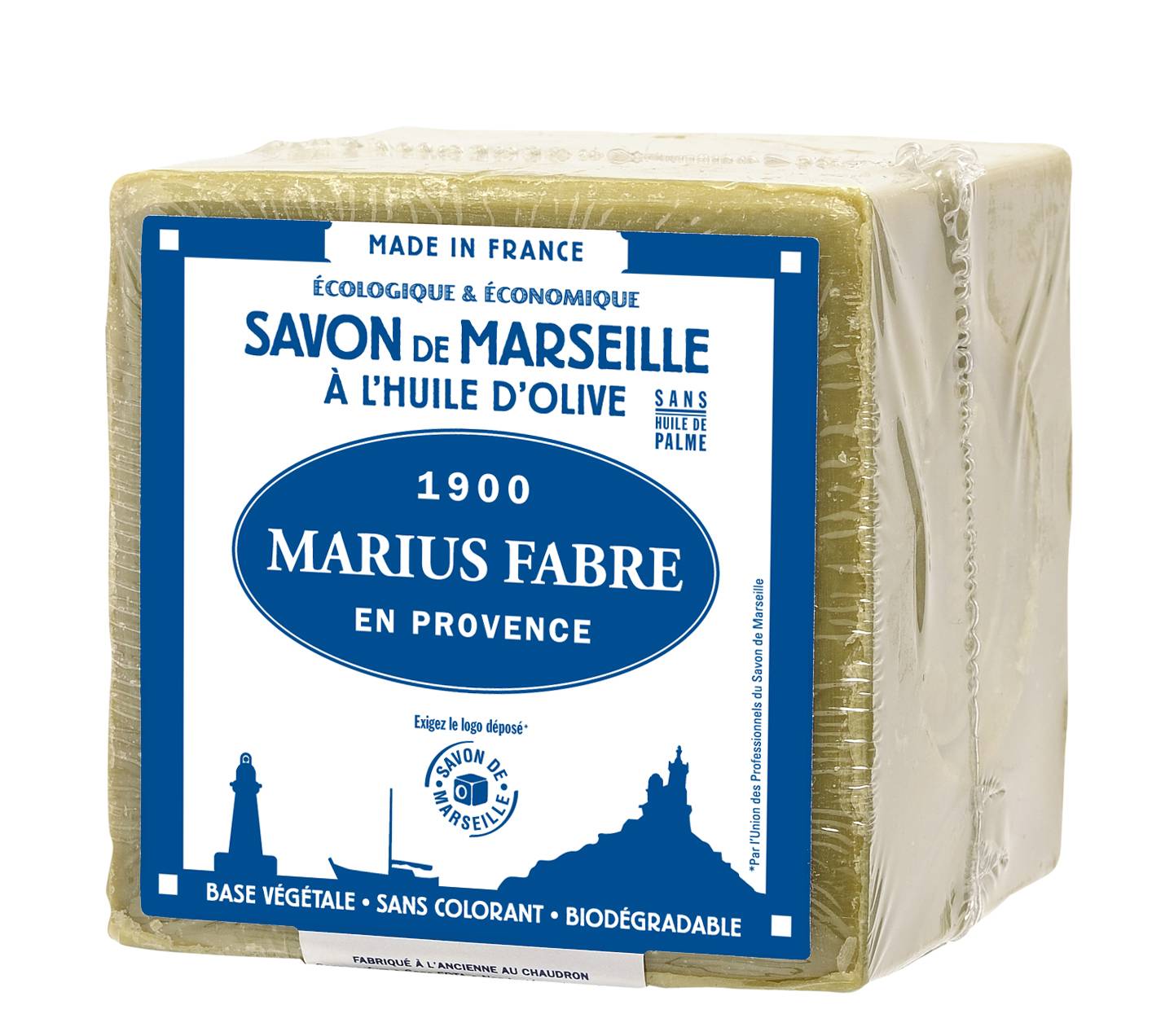 Savon de Marseille à l’huile d’olive 600 g