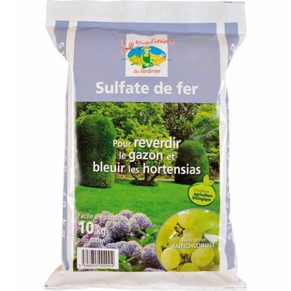 Engrais de Longueil - Engrais Sulfate De Fer – LA TRADITION DU JARDINIER