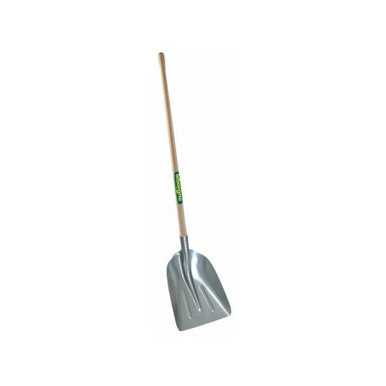 Pelle alu légère petit modèle aluminium manche bois H 39 cm - LEBORGNE - Image 2