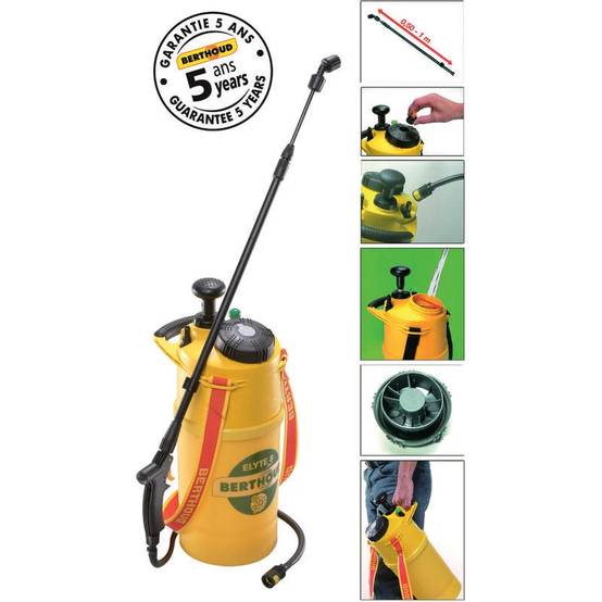 Pulvérisateur à Pression Préalable 8 L Jardin - BERTHOUD - Image 4