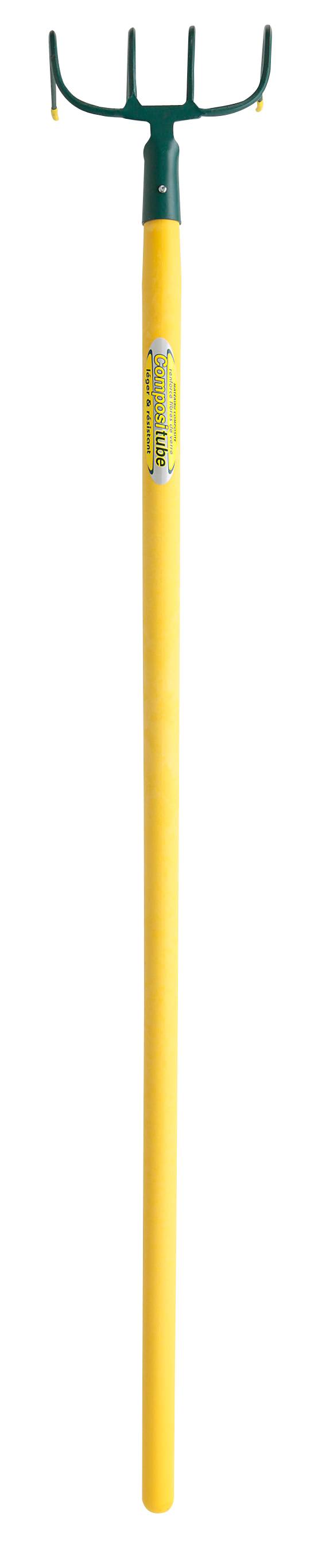 Leborgne - Croc à fumier douille 4 dents manche composite 135 cm LEBORGNE