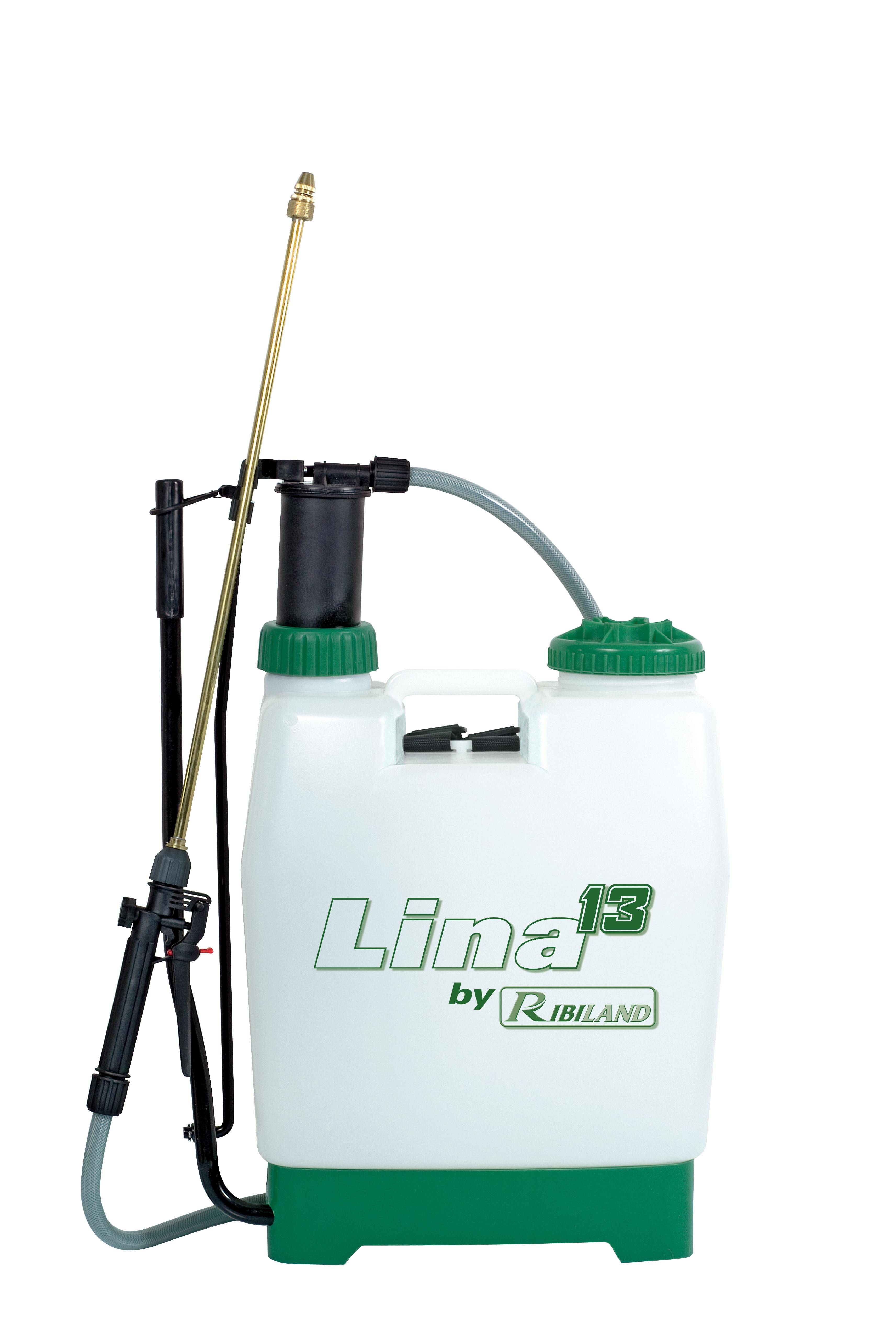 Ribiland - Pulvérisateur à dos pression entretenue polyéthylène 14,50 L Lina 13 RIBIMEX - Image 1