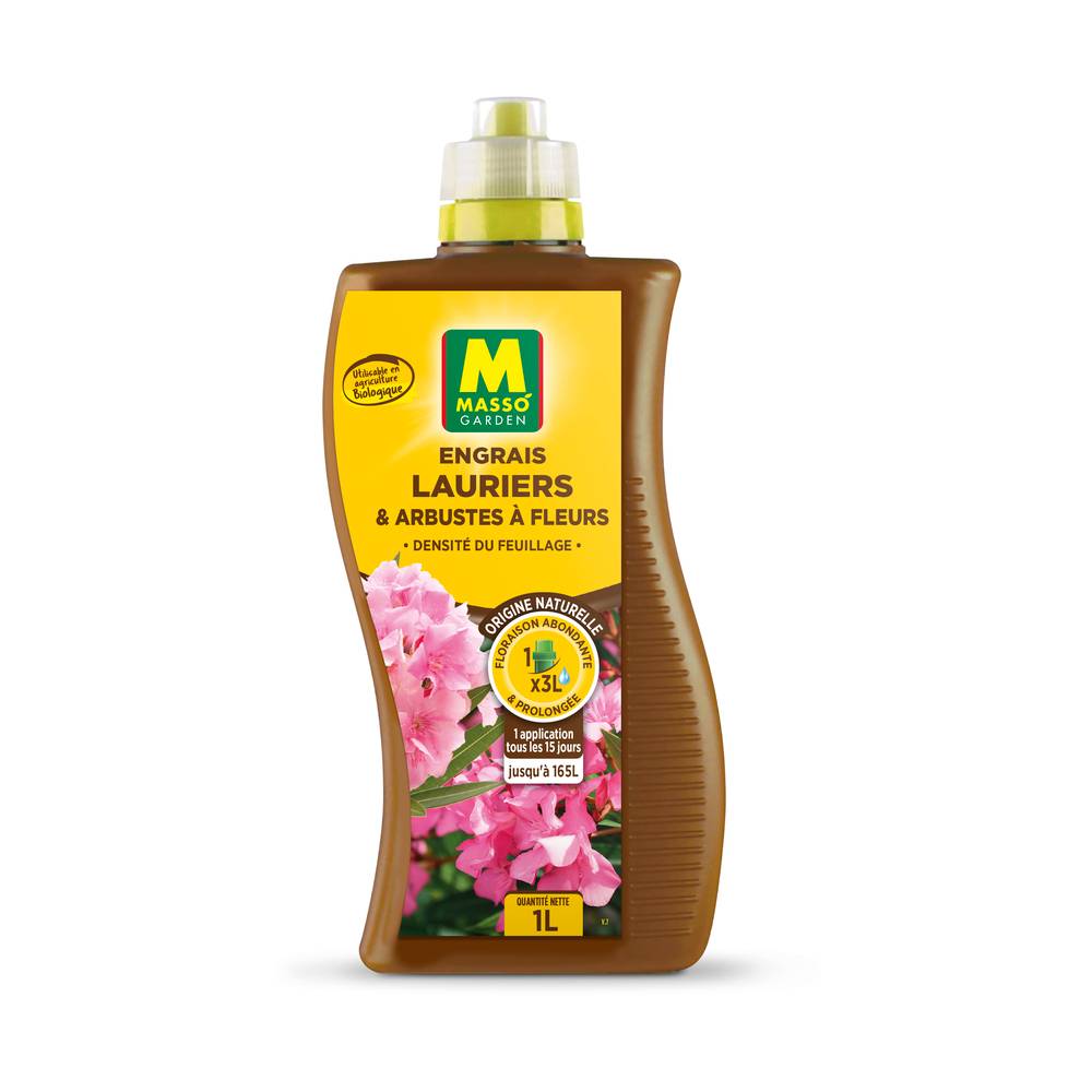 Masso Garden - Engrais Liquide Laurier 1 Litre - MASSO - Image 2