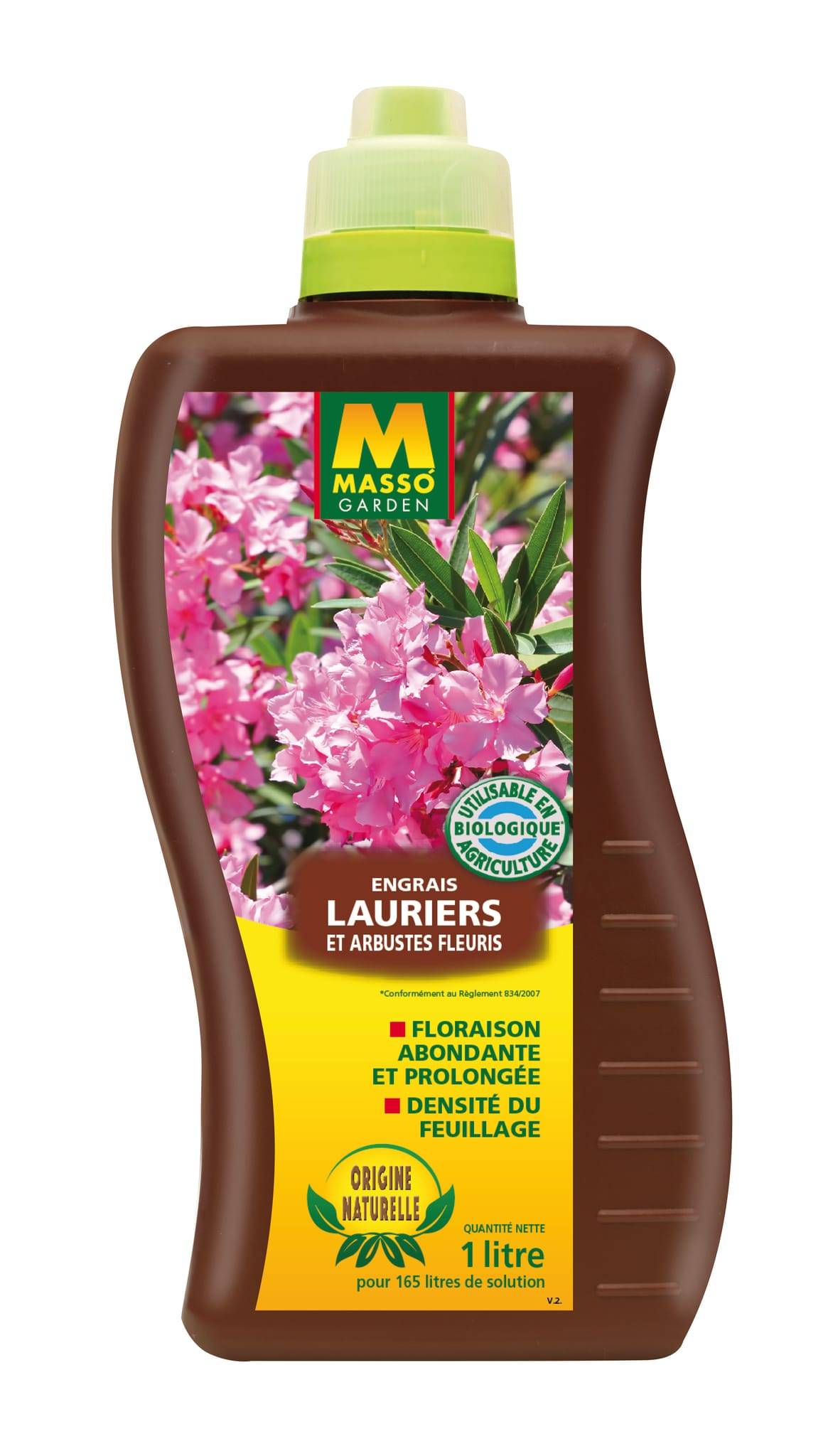 Masso Garden - Engrais Liquide Laurier 1 Litre - MASSO - Image 1