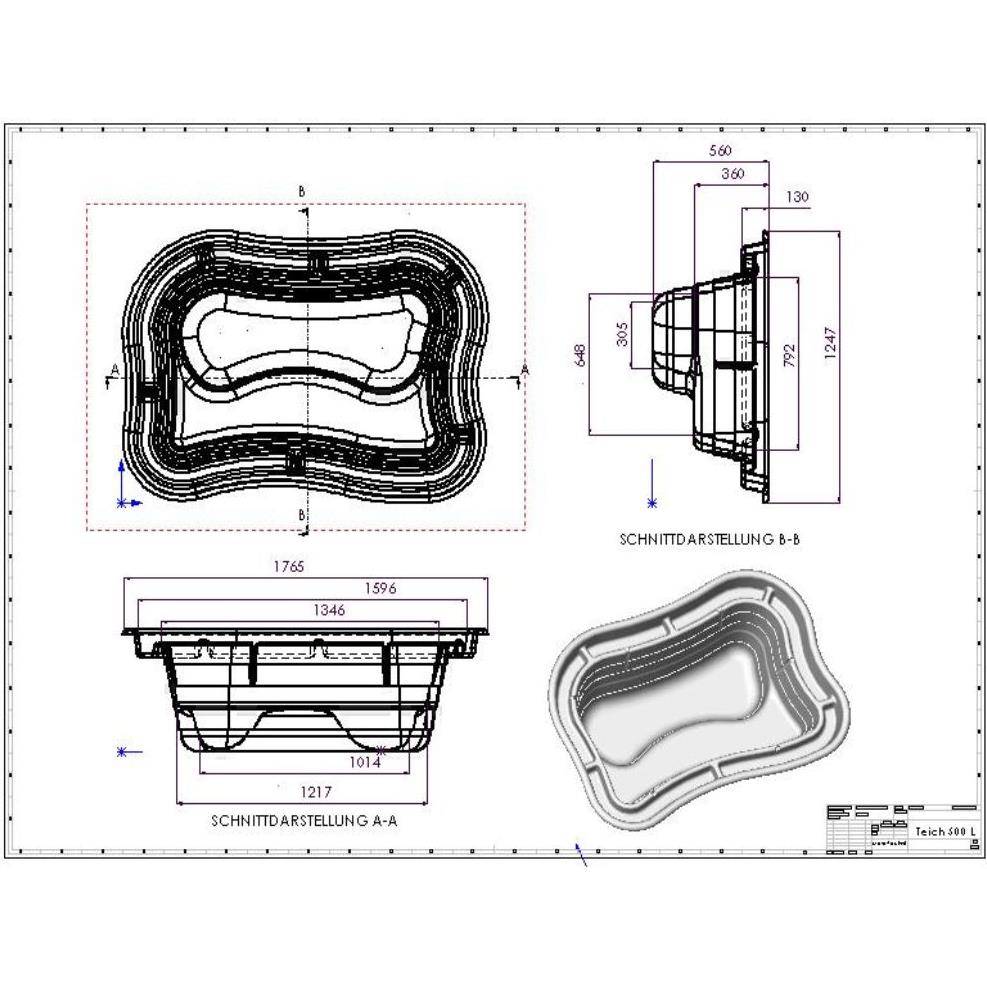 Bassin préformé Start 500 L - OASE - Image 7