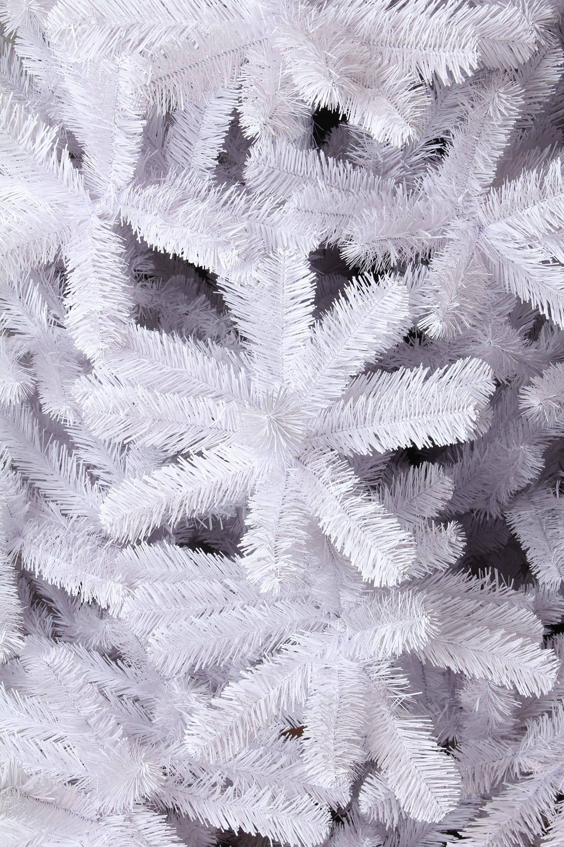 Triumph tree - Sapin artificiel Icelandic Iridescent blanc Ø.119 x H.185 cm - Image 2