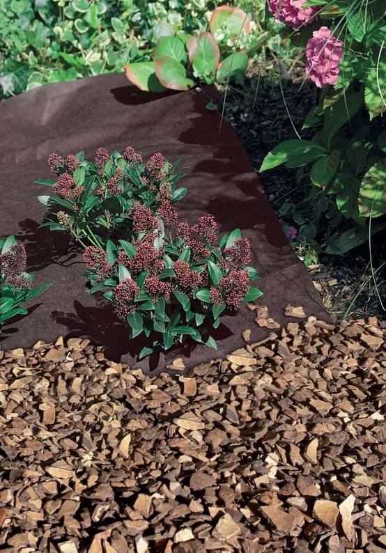Nortène - ANTIHERBAS GEOTEX Feutre paillage PP non tissé Marron 1,60x10m - Image 5