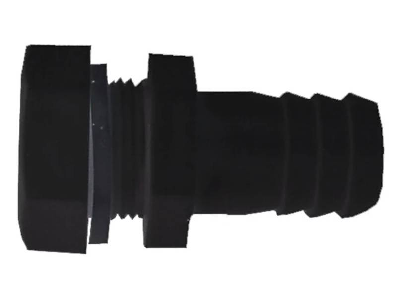 Belli - Raccord droit plastique noir - BELLI - Image 1