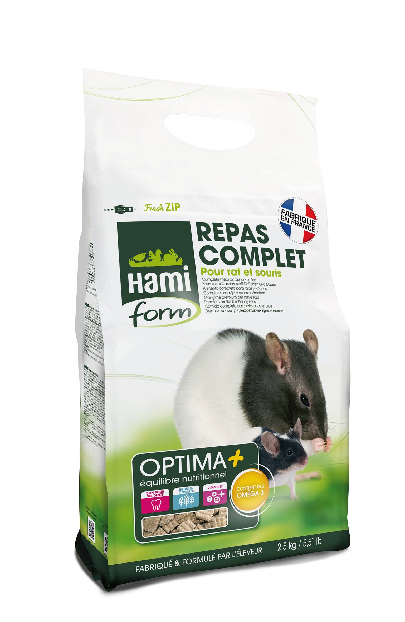 Hamiform - Aliment Optima Rat Souris - HAMI FORM - Image 1