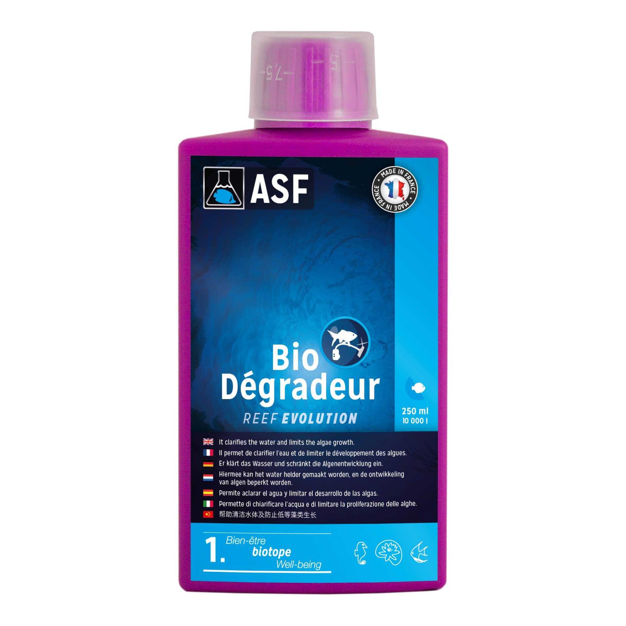 Mélange concentré Biodégradeur système Reee 250 ml – AQUARIUM SYSTEMS