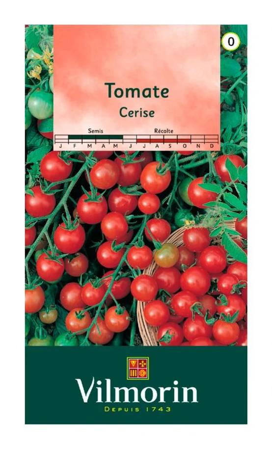 Vilmorin - Tomate cerise série 0 sachet graines 0,2 g - Vilmorin - Image 2