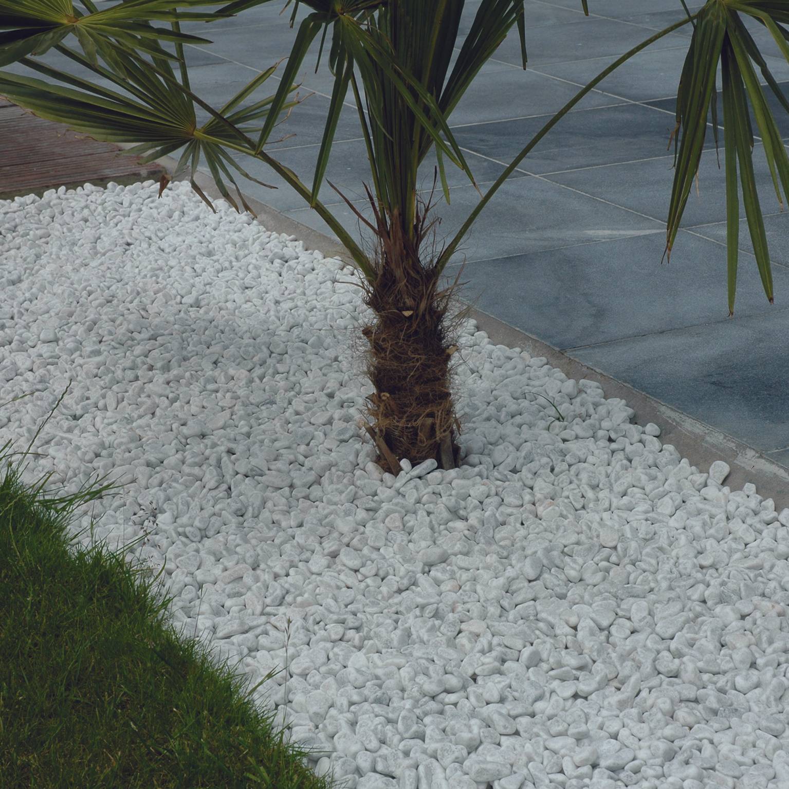 Gravier Roulé Marbre Blanc - MINÉRIALE - Image 3