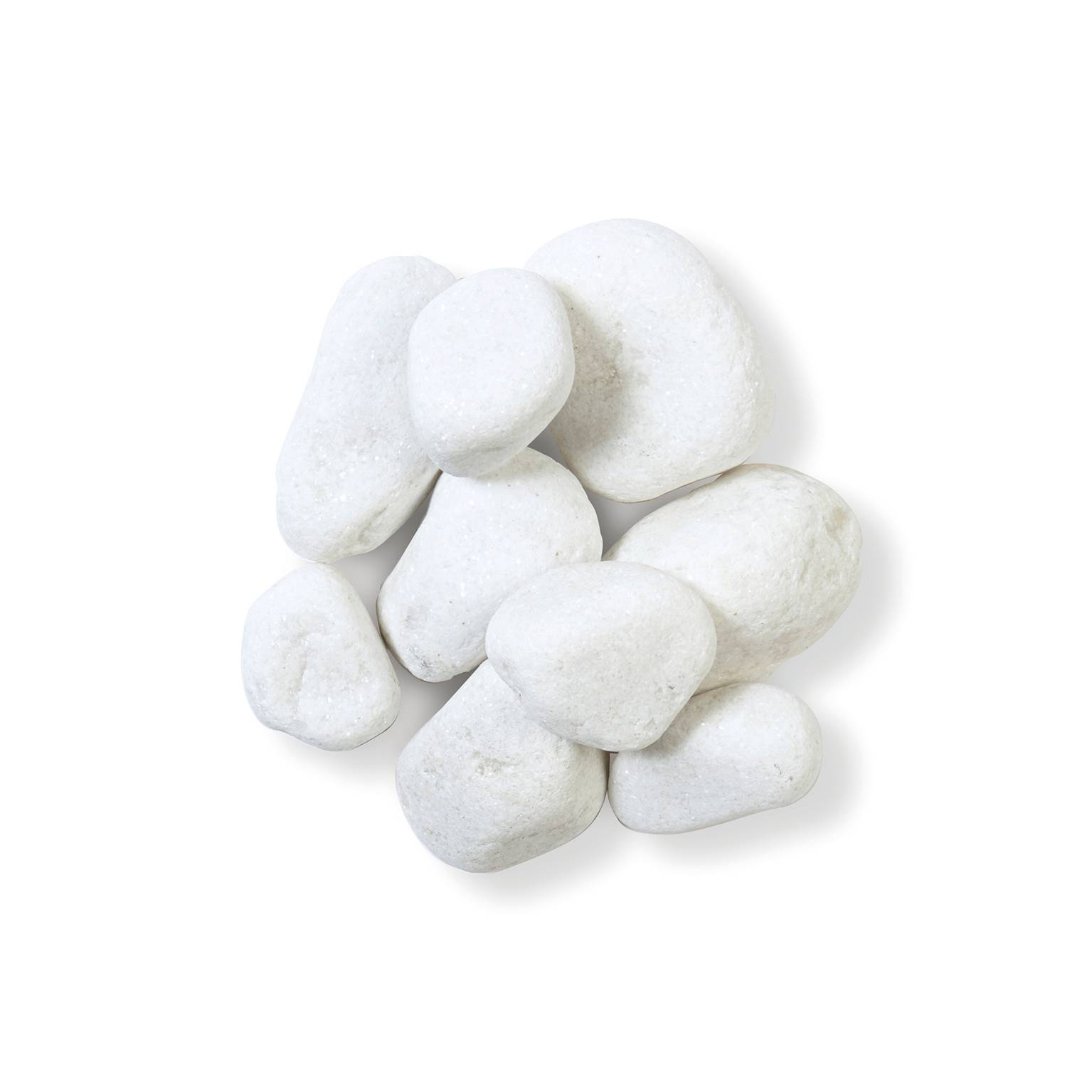 Galet Blanc Carrare Marbre - MINÉRIALE - Image 4