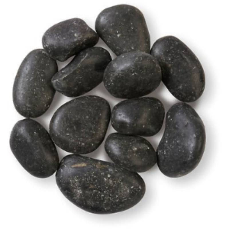 Sac Galet Zen Poli Noir - MINERIALE - Image 1