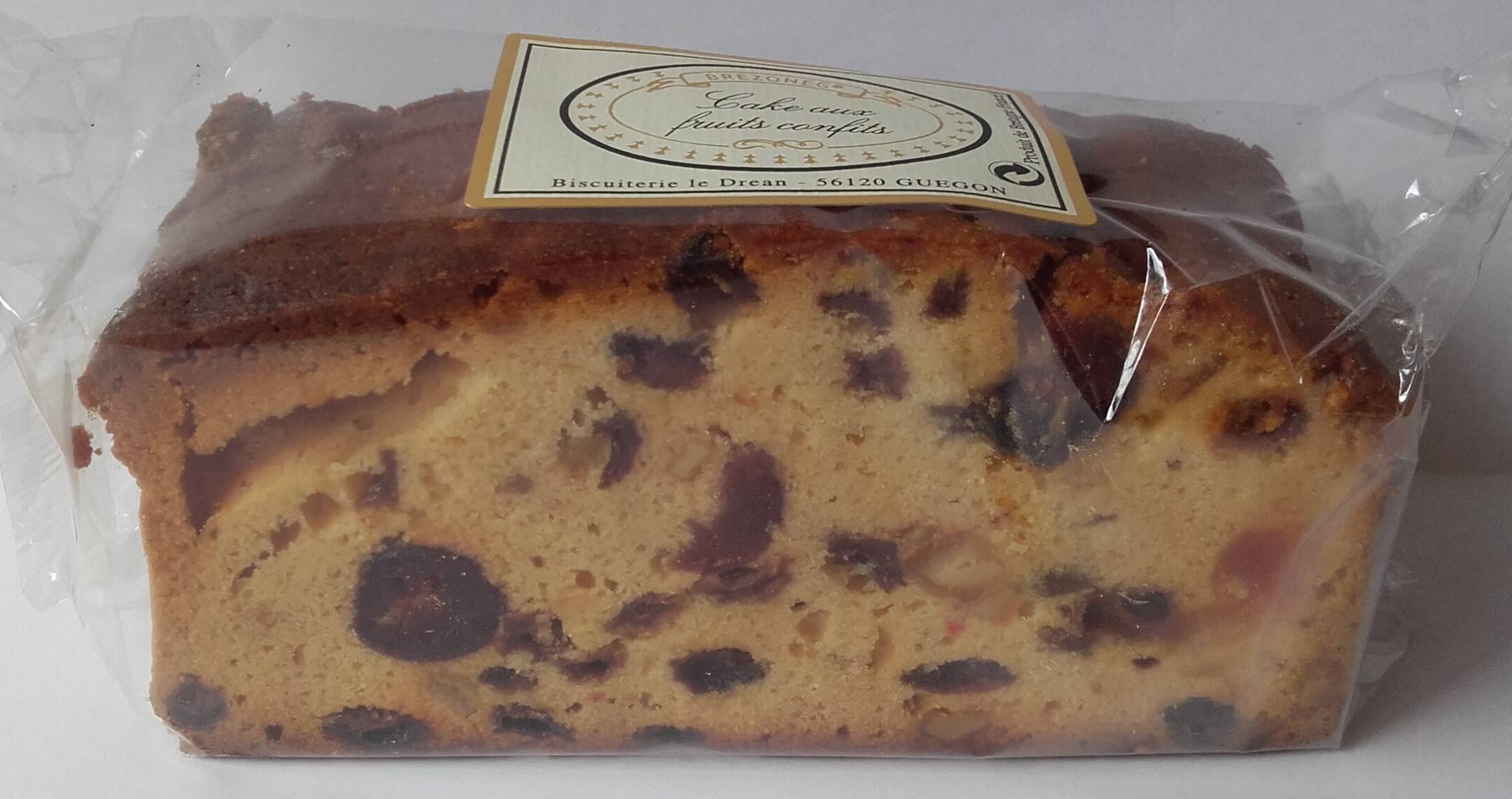 CAKE AUX FRUITS CONFITS 300G