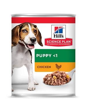 Hill's Pet Nut - Alimentation humide en boite Canine Puppy Poulet 370 g
