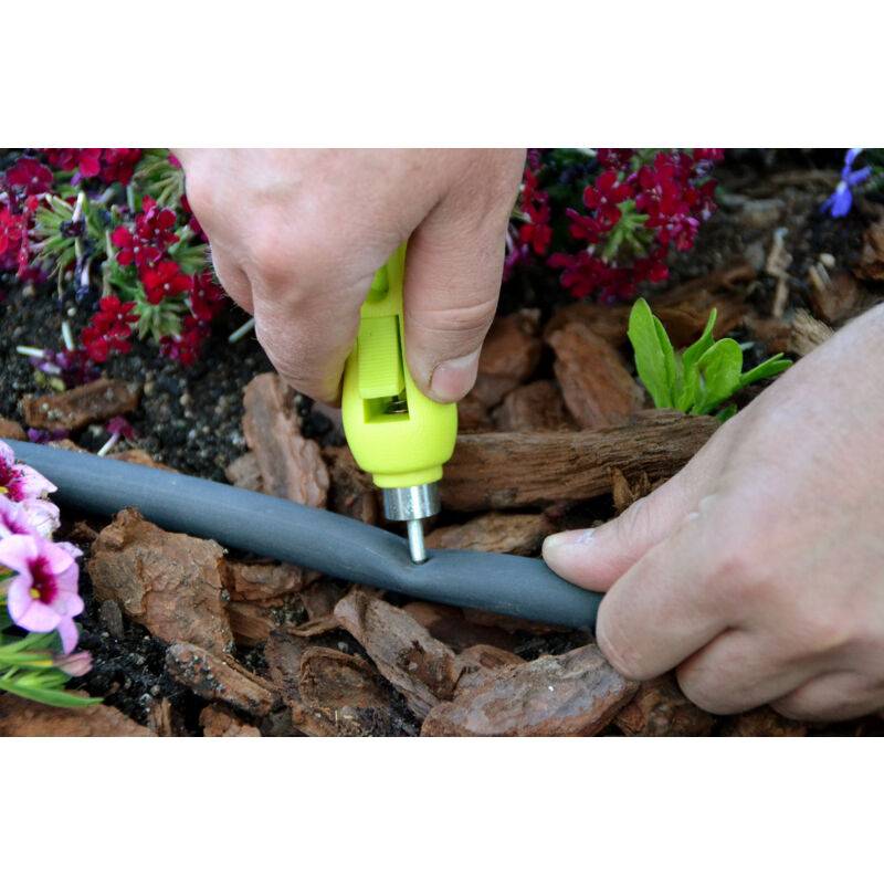 Jardibric - Poinçon professionnel tuyau capillaire vert Ø 6 mm - JARDIBRIC - Image 4