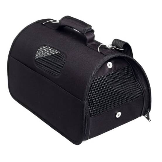 Anka - Sac Transport Urban Fenêtres Aération Noir - DOGS FASH