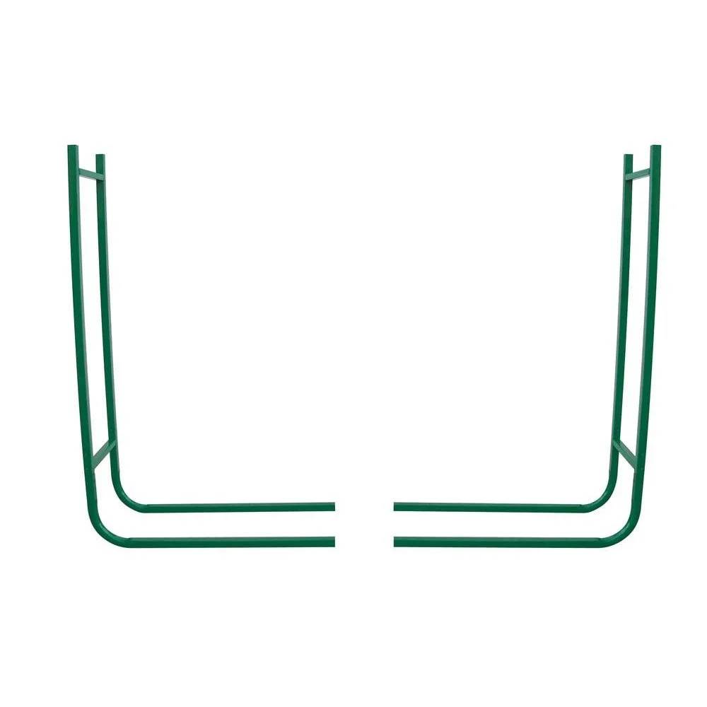 Range-bûches en 2 éléments Acier Vert Hauteur 95 cm - RIBILAND - Image 7