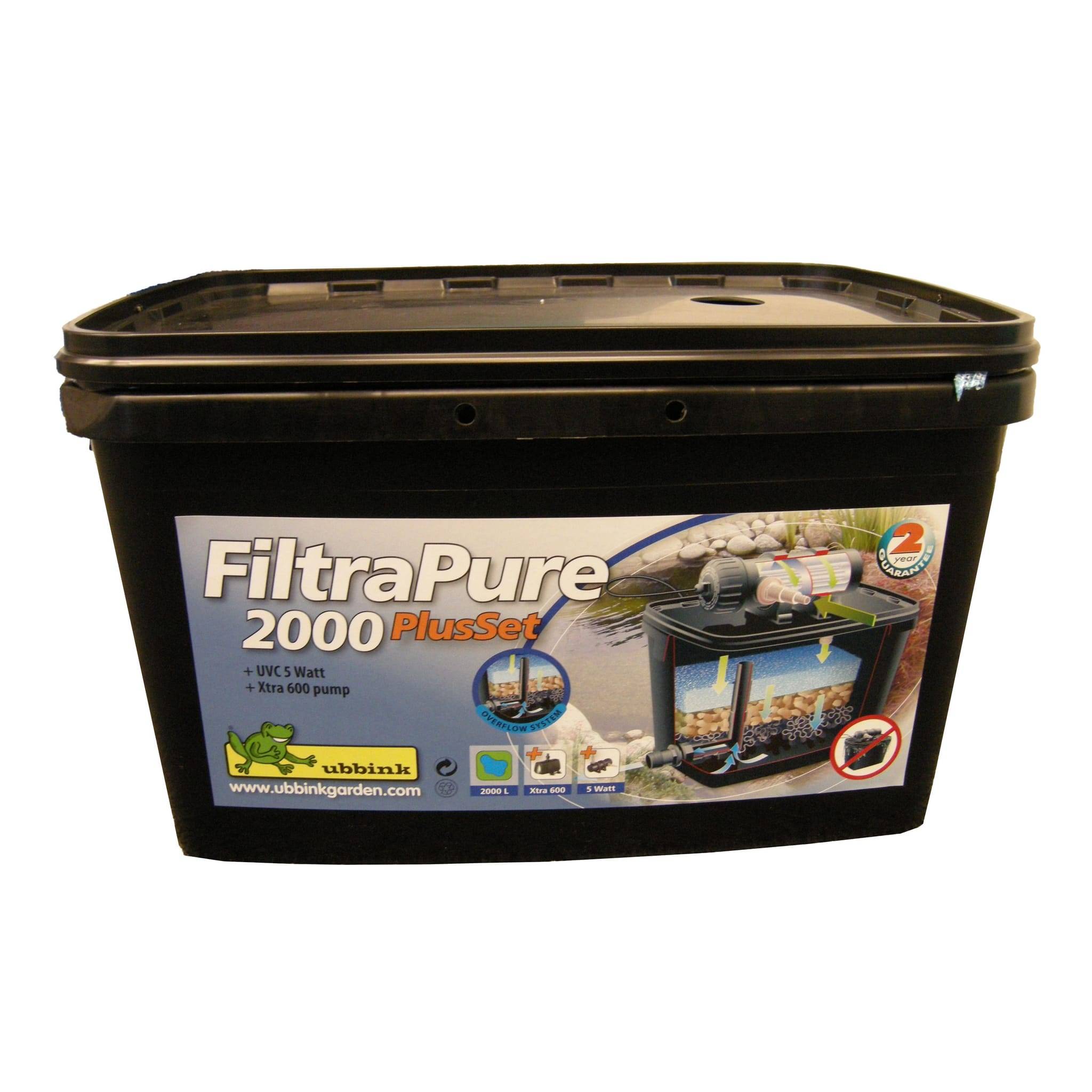 Ubbink - Filtre gravitaire pour bassin de jardin FiltraPure 2000 PlusSet - Ubbink - Image 3
