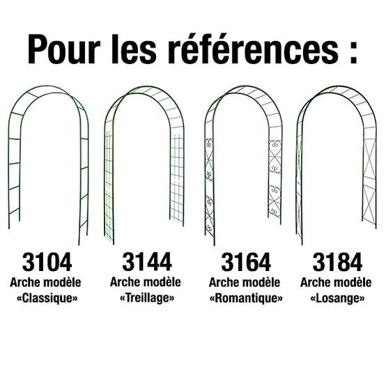 Louis Moulin - Pack 4 Pieds Arche Jardin Acier Époxy – LOUIS MOULIN - Image 2