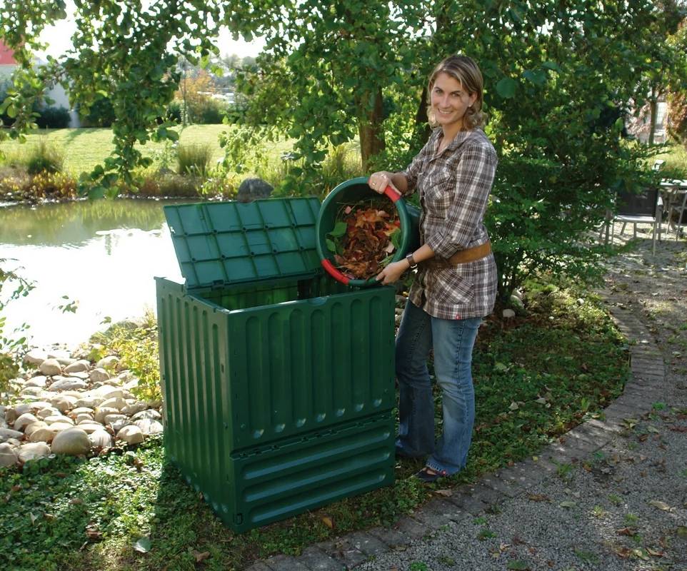 Garantia - Composteur Eco-King 600 L Vert - L.80 x l.80 x H.95 cm - Image 1