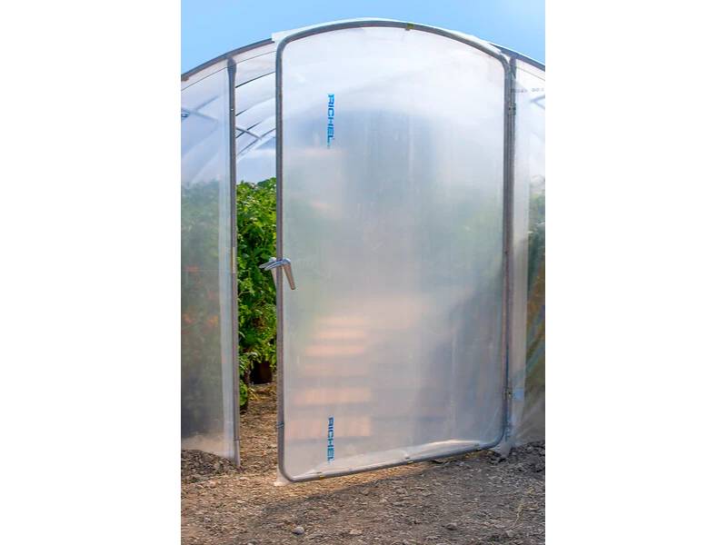 Richel Serre - Porte supplémentaire pour serre largeur 4,5 m acier galvanisé Ø 32 mm l. 1,5 m - Richel serre - Image 8