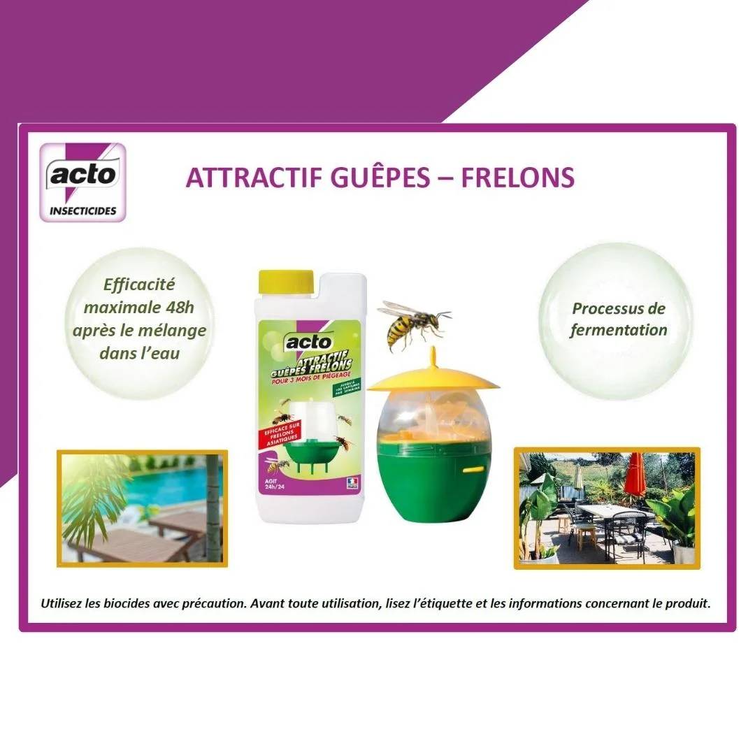 Acto - Attractif guêpes frelons – ACTO - Image 11