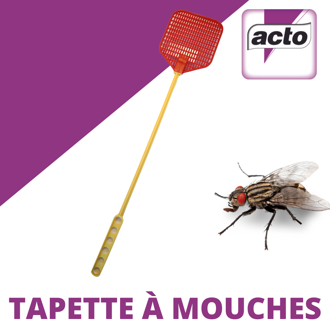 Lot 10 Tapettes à Mouches Anti-Moustiques - Couleurs Assorties Ergonomiques