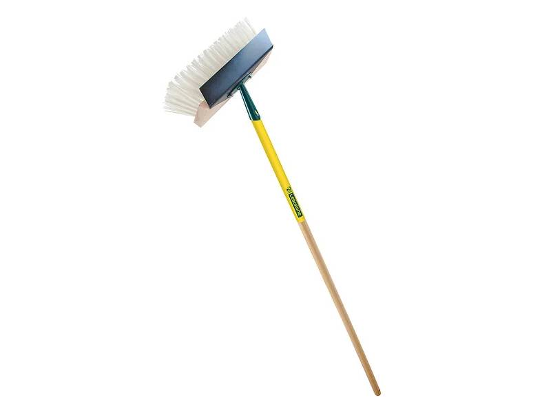Balai grattoir Manche Bois Poils PVC - LEBORGNE - Image 1