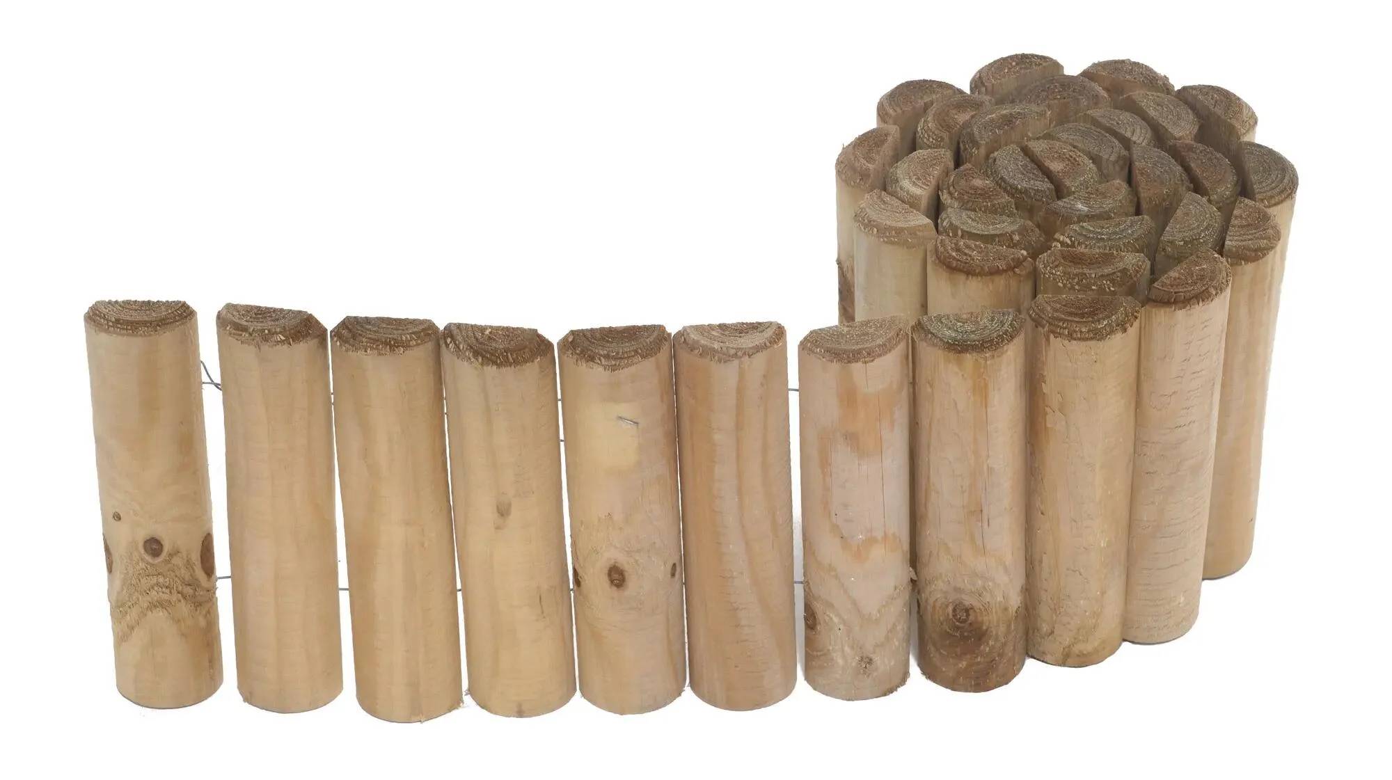 Cerland - Bordure Enroulée Bois Naturel - Cerland - Image 3