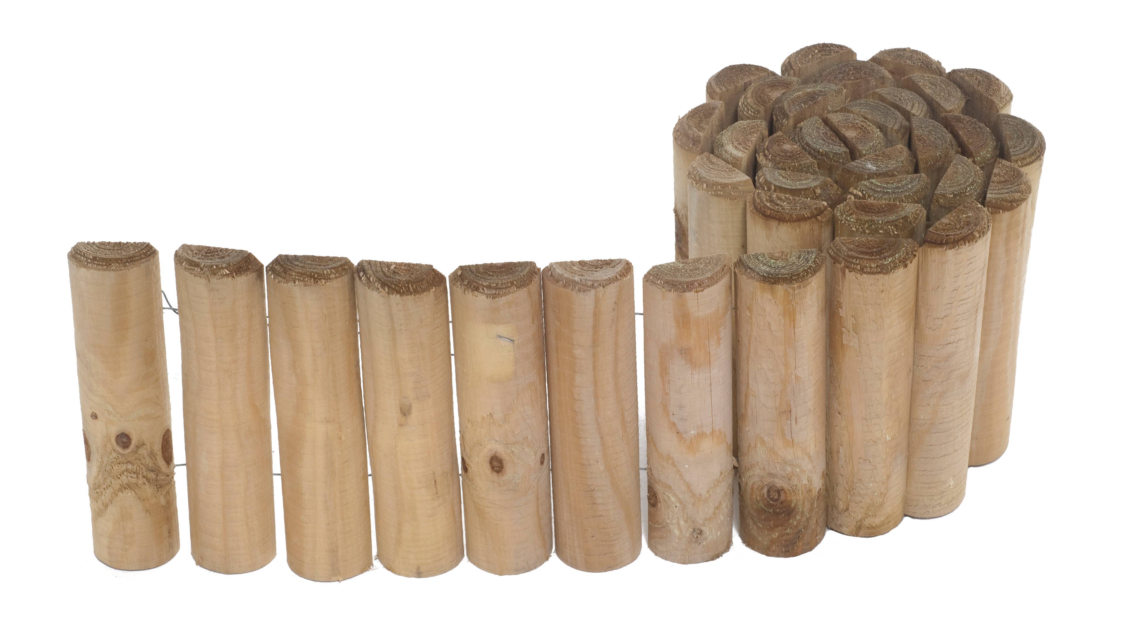 Cerland - Bordure Enroulée Bois Naturel - Cerland - Image 1