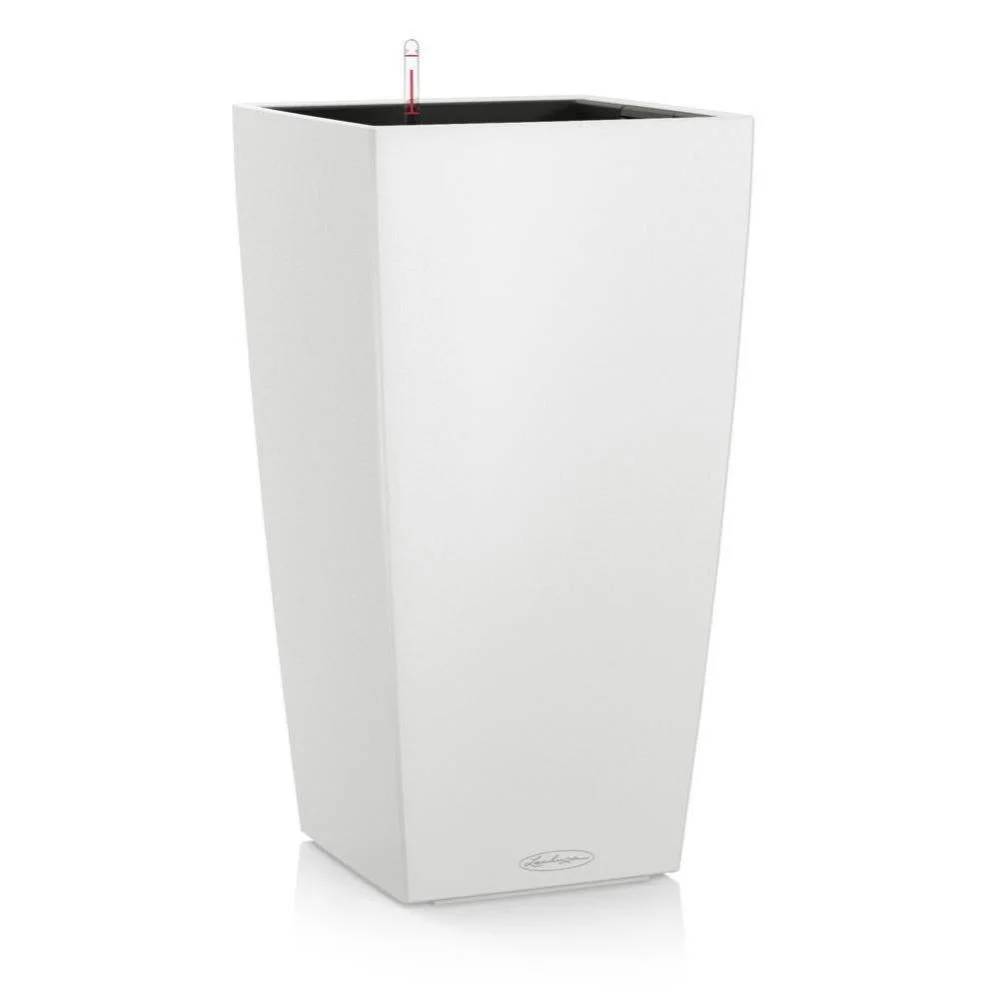 POT CUBICO COLOR  BLANC D30CM - Image 5