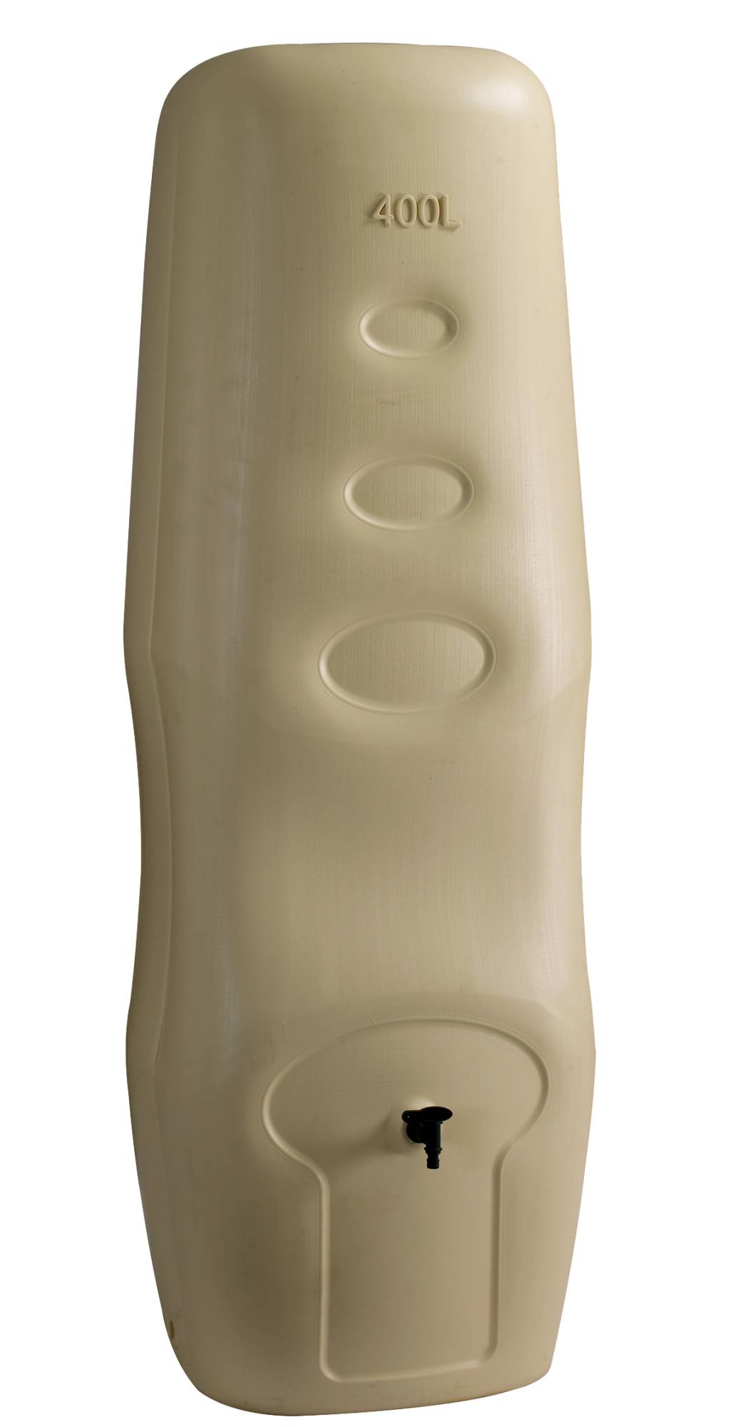 Belli - Récupérateur d'eau de pluie mural 400L Profil beige – BELLI - Image 1