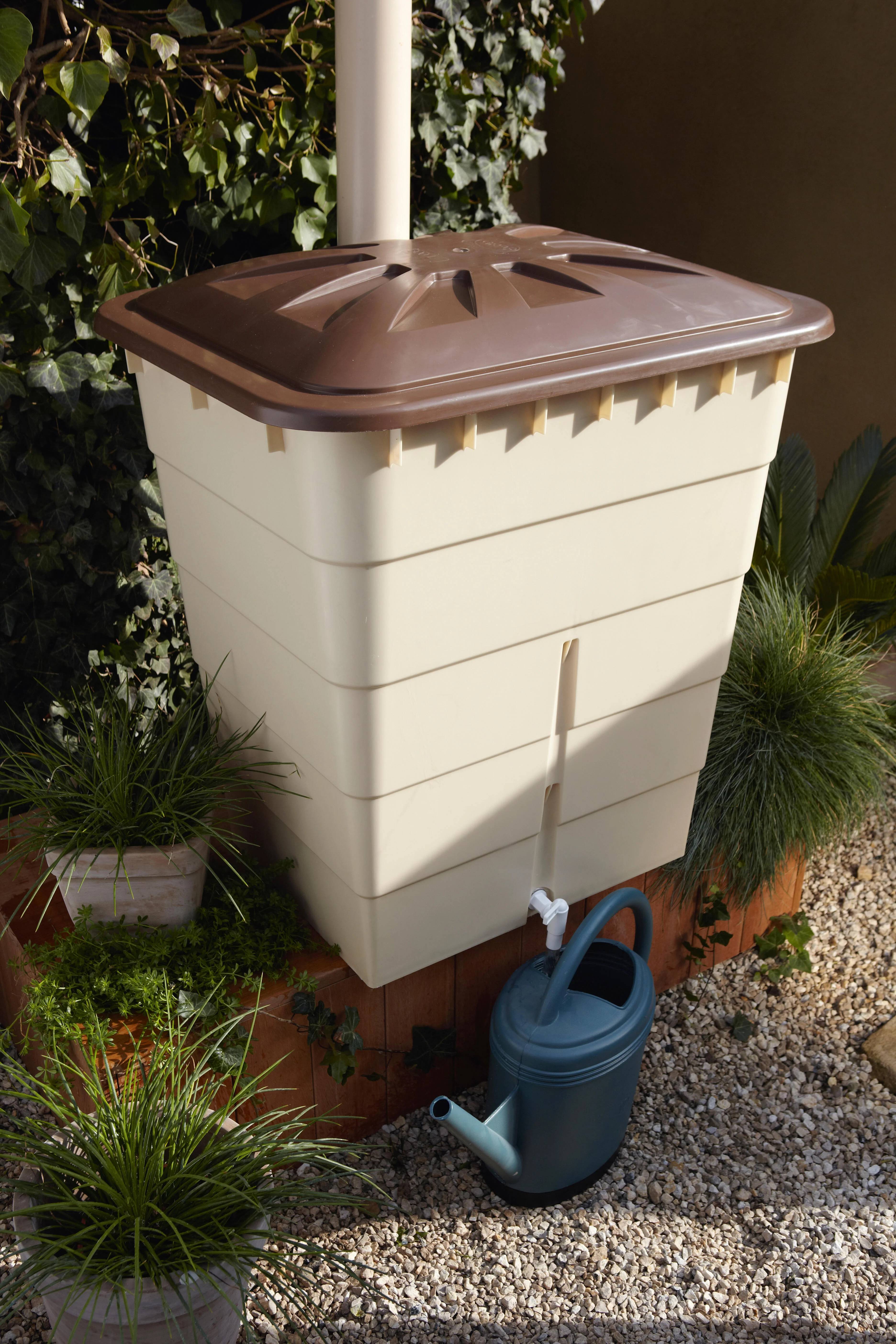 Garantia - Récupérateur d'eau de pluie 300L rectangulaire sable - GARANTIA - Image 6