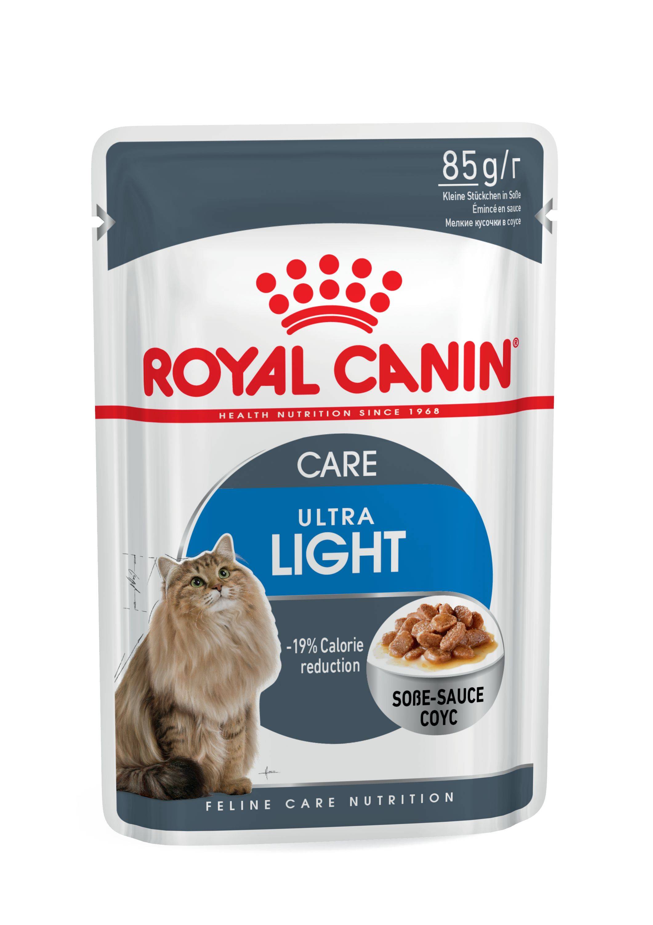 Royal Canin - Royal Canin - Sachet fraîcheur en sauce Ultra Light 85 g - Image 1