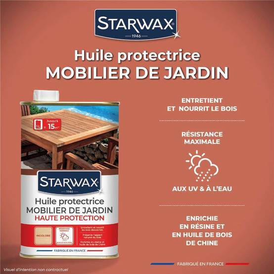 Starwax - Huile Protectrice Teck Bois Exotiques - STARWAX - Image 5