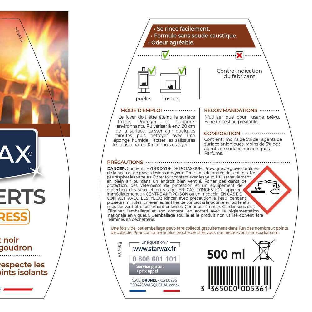 Starwax - NETTOYANT EXPRESS INSERTS POUR POELE & CHEMINEE - Image 6