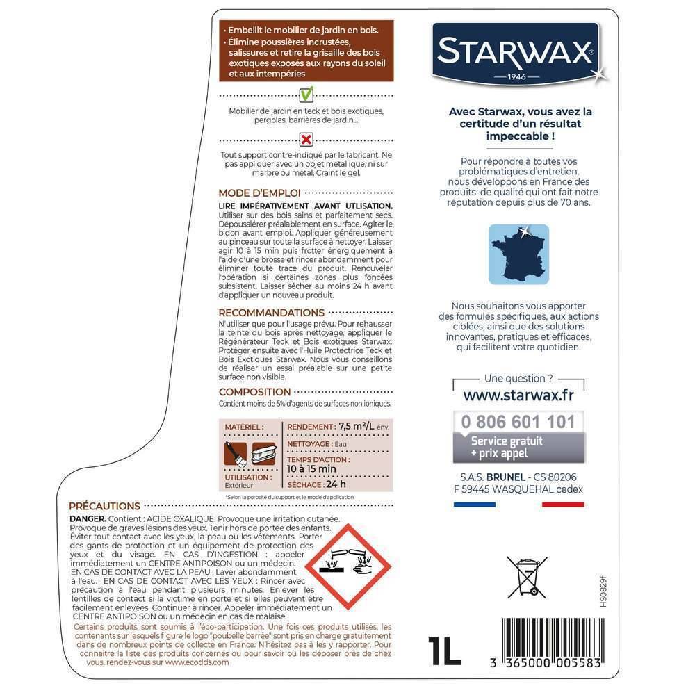 Starwax - Nettoyant dégrisant teck STARWAX - Image 5