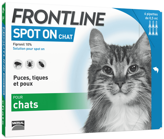 Frontline - Pipette antiparasitaire chat FRONTLINE - Image 2