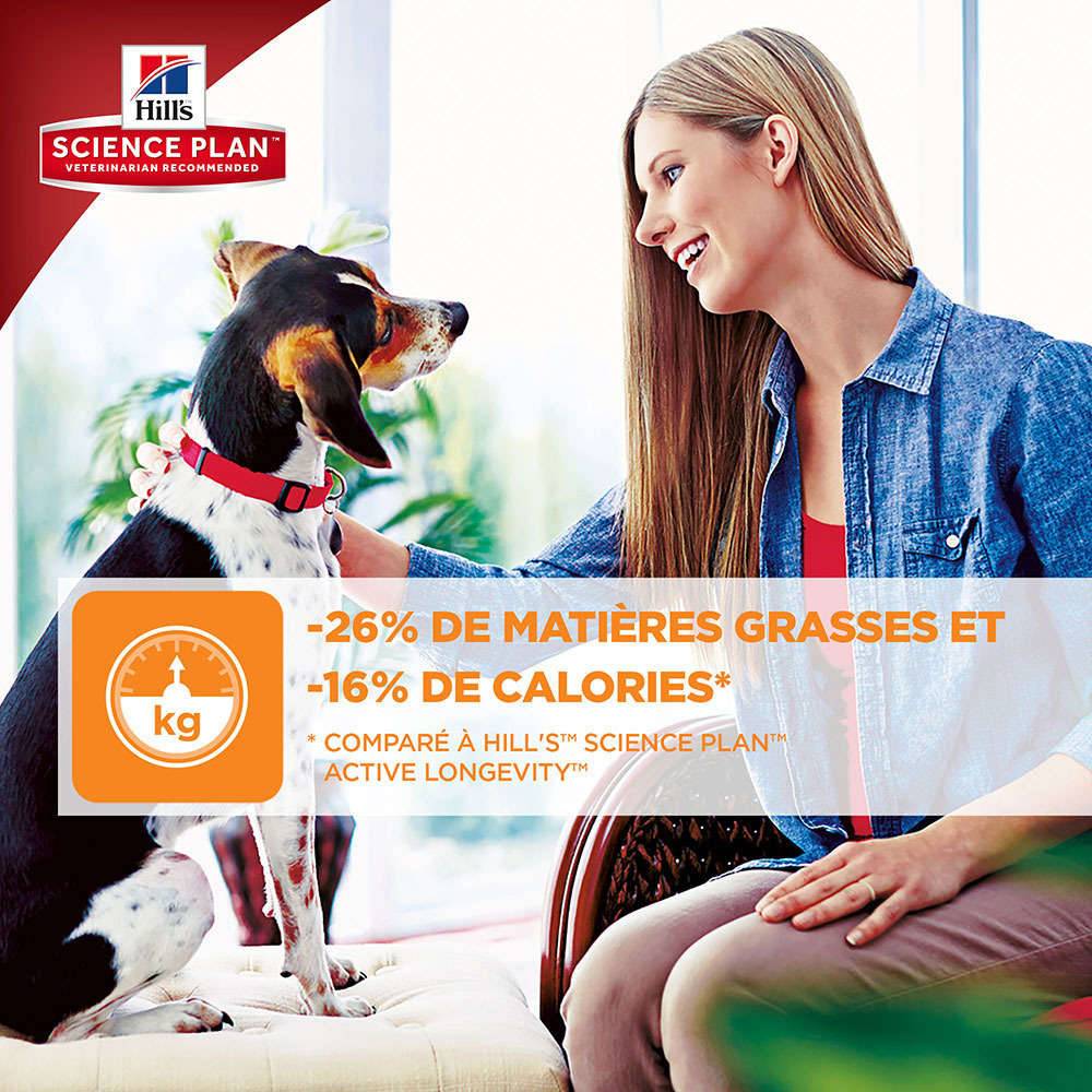 Science plan - Croquettes pour Chien Mature Adulte 7+ Light Medium Poulet 12kg - Science Plan Hill's - Image 8
